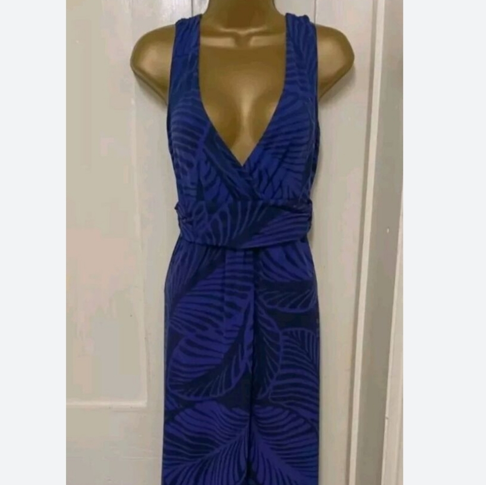Boden 👗 Blue and Navy Jersey maxi🍃🌱